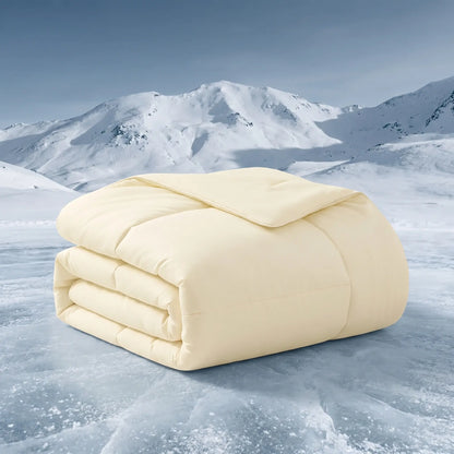 Cold Touch Fabric Absorbs Body Heat Double-Sided Cool Design Soft Fluffy Comforter for Night Sweats Hot Sleeper Christmas Gift OEKO-TEX Certified Eco-Friendly Materials