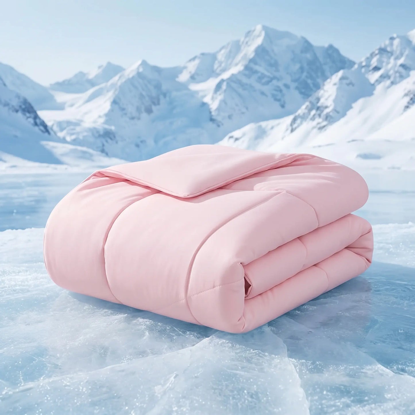 Cold Touch Fabric Absorbs Body Heat Double-Sided Cool Design Soft Fluffy Comforter for Night Sweats Hot Sleeper Christmas Gift OEKO-TEX Certified Eco-Friendly Materials